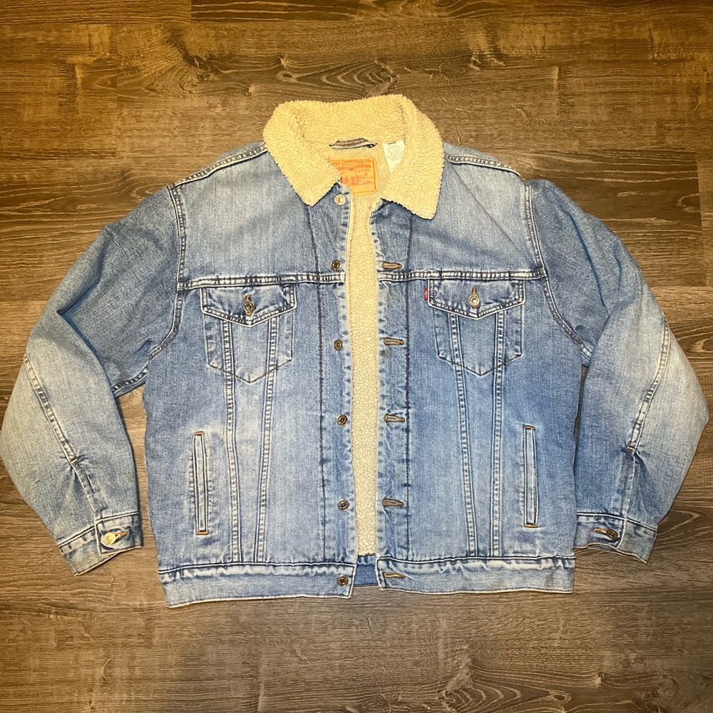 Levi’s Sherpa Lined Denim Jacket